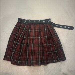 Hot Topic Plaid Mini Skirt​